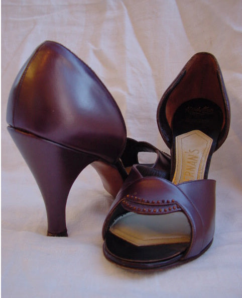 1950s Art Deco Inspired Shoes